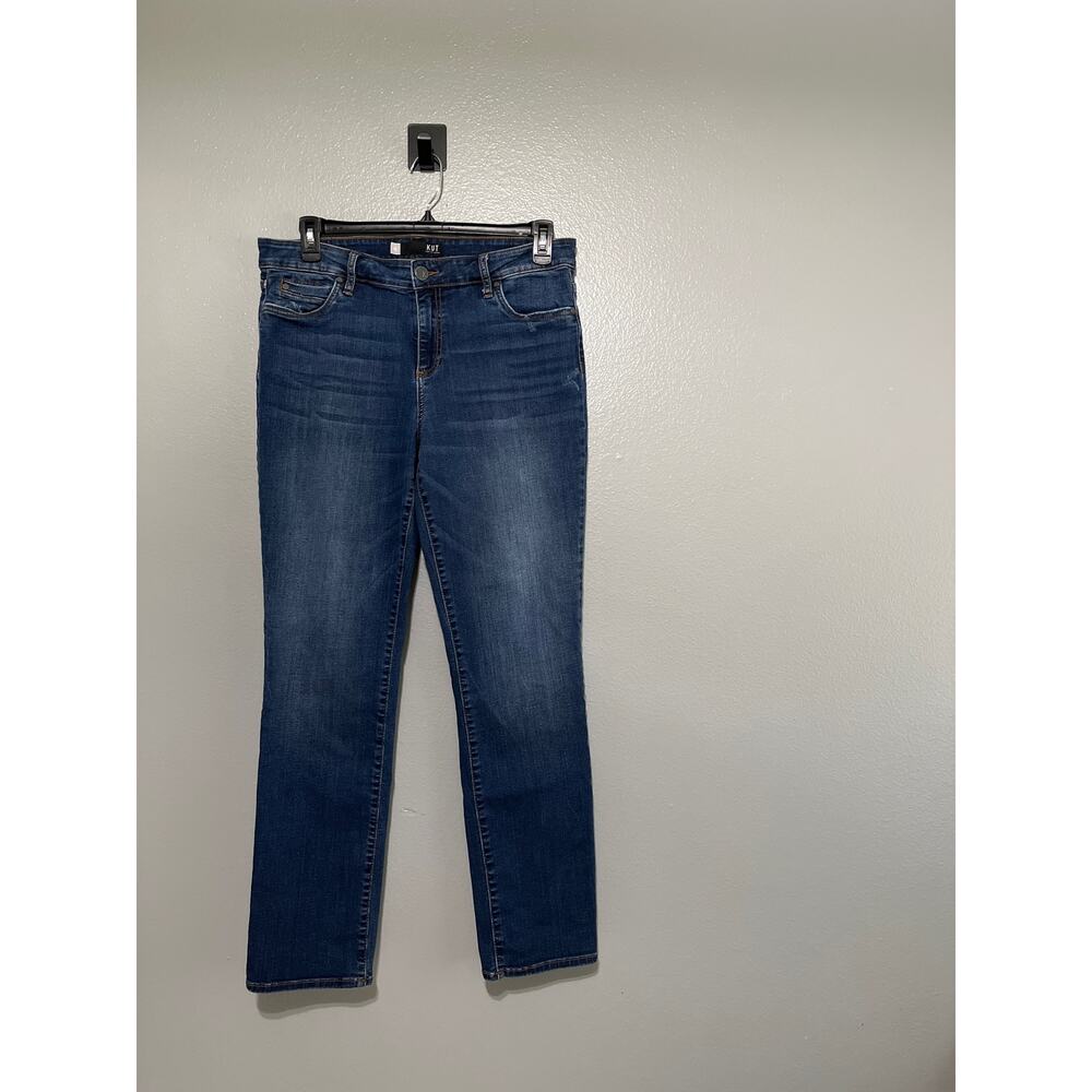 Kut From The Kloth Catherine Mid Rise Boyfriend Denim Jeans Size 12